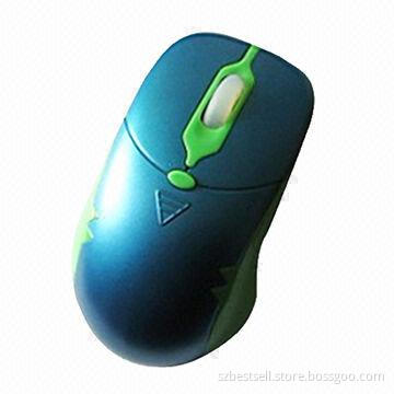 Wired laser mouse, made of ABS